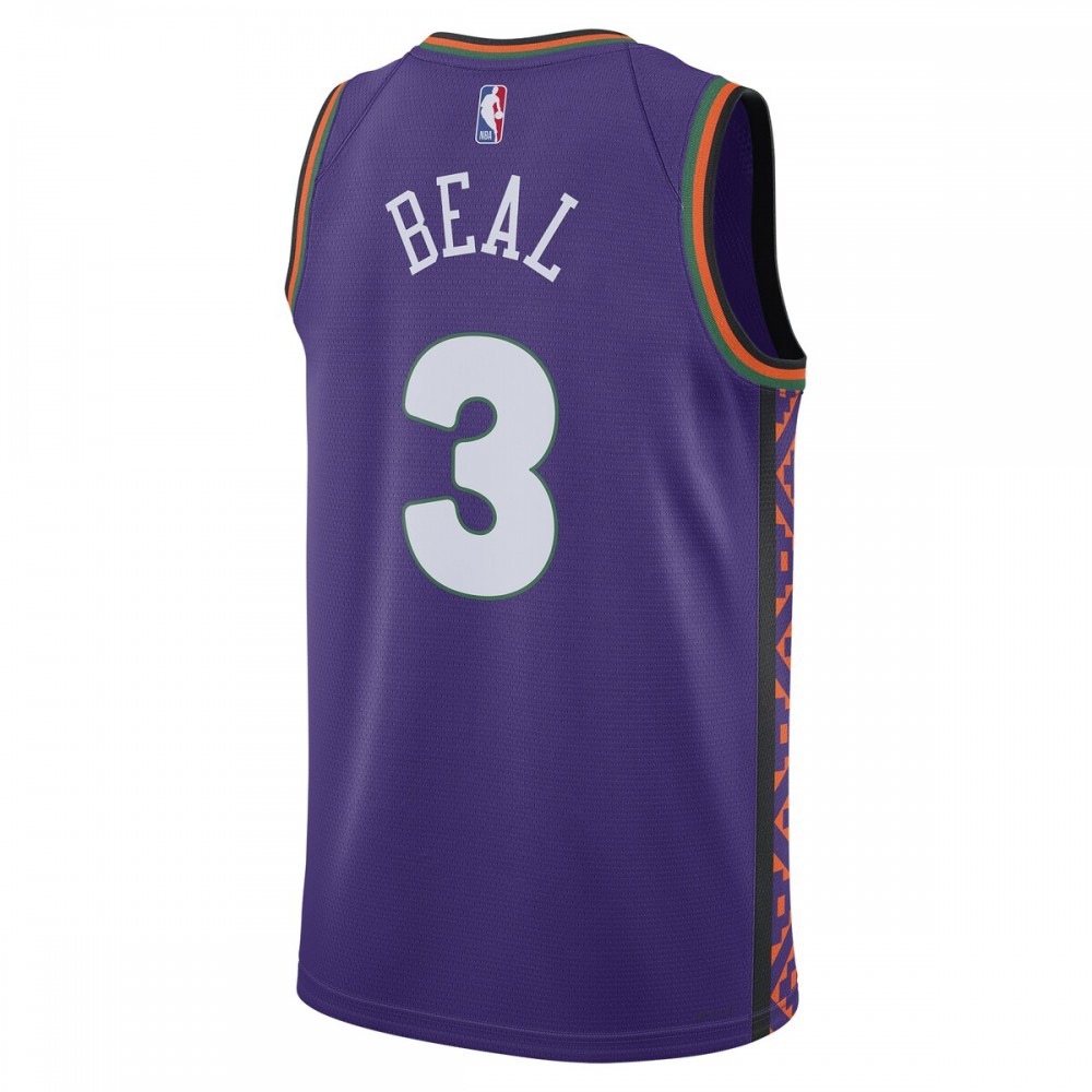 Bradley Beal Phoenix Suns Unisex 2024/25 Swingman Player Jersey - City Edition - Purple-Pro Kit Vault | Brand New 26/27 Sports Jerseys